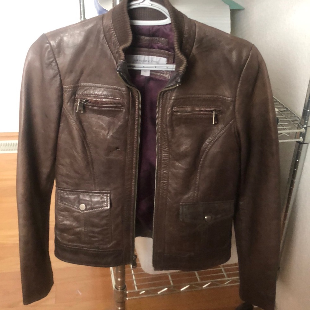 Andrew Marc New York leather jacket